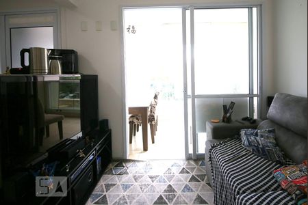 Sala de apartamento para alugar com 1 quarto, 47m² em Jardim Aeroporto, São Paulo