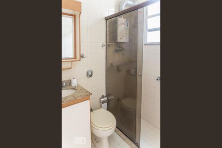 Banheiro da Suíte de apartamento à venda com 1 quarto, 44m² em Tijuca, Rio de Janeiro