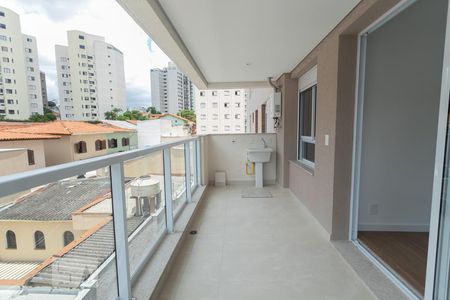 Varnada da Sala de apartamento para alugar com 2 quartos, 59m² em Alto da Lapa, São Paulo