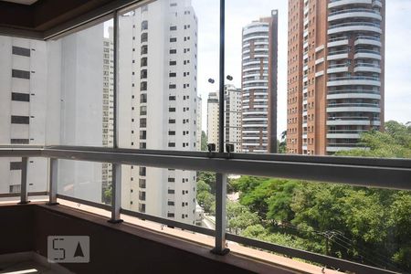 Varanda da Sala de Jantar de apartamento à venda com 5 quartos, 364m² em Jardim Fonte do Morumbi, São Paulo