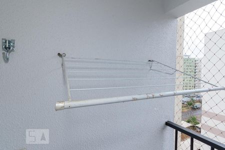 Detalhe da Varanda da Sala de apartamento para alugar com 2 quartos, 54m² em Vila Adelia, Goiânia