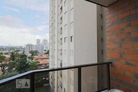 Varanda Sala de apartamento para alugar com 3 quartos, 128m² em Brooklin, São Paulo