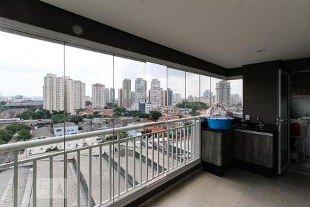 varanda de apartamento para alugar com 2 quartos, 68m² em Tatuapé, São Paulo