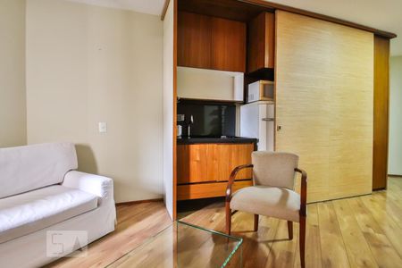 Sala de apartamento à venda com 1 quarto, 49m² em Jardim Paulista, São Paulo