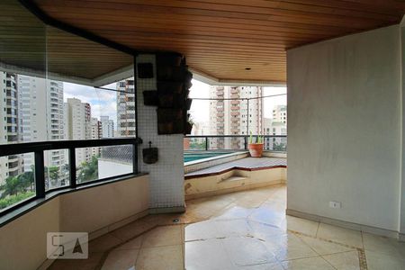 Varanda da Sala de apartamento para alugar com 3 quartos, 240m² em Vila Andrade, São Paulo