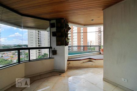 Varanda da Sala de apartamento para alugar com 3 quartos, 240m² em Vila Andrade, São Paulo