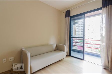 Sala de apartamento para alugar com 1 quarto, 38m² em Paraíso, São Paulo