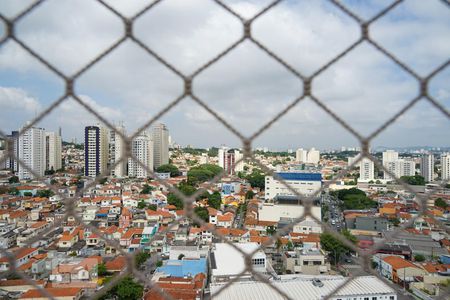 Vista da Sala de apartamento à venda com 2 quartos, 76m² em Vila Romana, São Paulo