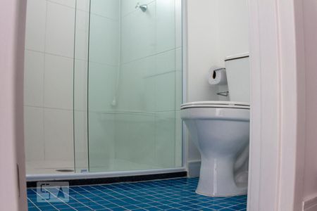 Banheiro de apartamento para alugar com 1 quarto, 31m² em Mirandópolis, São Paulo