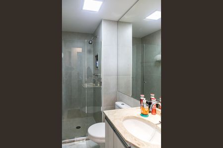 Banheiro Corredor de apartamento à venda com 2 quartos, 68m² em Santo Amaro, São Paulo