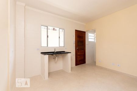 Sala/ cozinha de apartamento para alugar com 2 quartos, 42m² em Jardim Nordeste, São Paulo