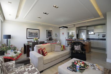 Sala de apartamento à venda com 3 quartos, 80m² em Marechal Rondon, Canoas