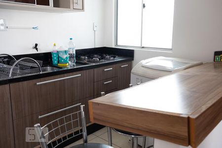 Sala e Cozinha de apartamento à venda com 2 quartos, 60m² em Canudos, Novo Hamburgo