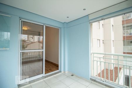 Varanda da Sala de apartamento para alugar com 2 quartos, 58m² em Barra Funda, São Paulo