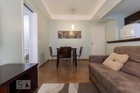 Sala de apartamento à venda com 1 quarto, 54m² em Cidade Monções, São Paulo