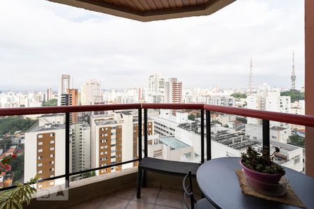 Varanda de apartamento para alugar com 3 quartos, 80m² em Sumaré, São Paulo