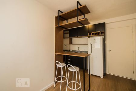 Sala/Cozinha de apartamento para alugar com 1 quarto, 25m² em Bela Vista, São Paulo