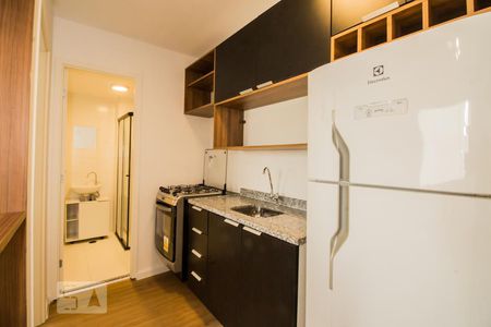 Sala/Cozinha de apartamento para alugar com 1 quarto, 25m² em Bela Vista, São Paulo