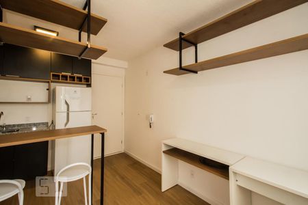 Sala/Cozinha de apartamento para alugar com 1 quarto, 25m² em Bela Vista, São Paulo