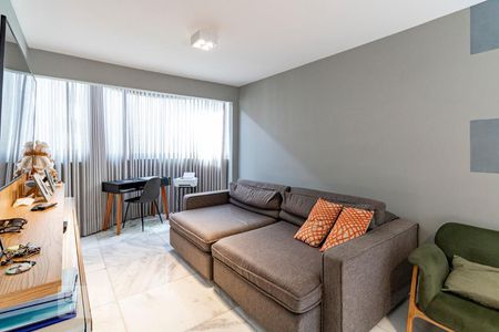 Sala de apartamento para alugar com 5 quartos, 300m² em Sion, Belo Horizonte