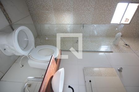 Banheiro de kitnet/studio para alugar com 1 quarto, 20m² em Céu Azul, Belo Horizonte