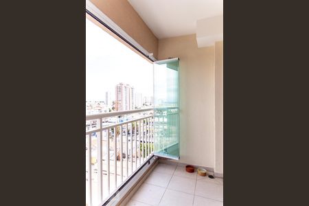 Varanda da Sala de apartamento à venda com 2 quartos, 56m² em Campestre, Santo André