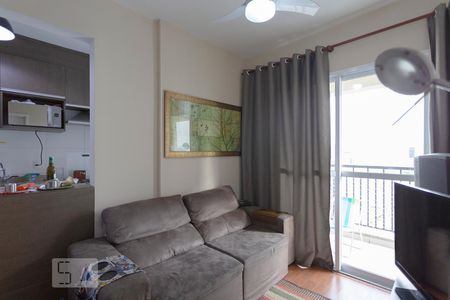 Sala de apartamento à venda com 1 quarto, 40m² em Centro, São Paulo