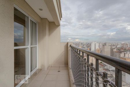 Varanda de apartamento à venda com 1 quarto, 40m² em Centro, São Paulo