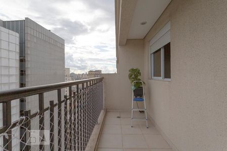 Varanda de apartamento à venda com 1 quarto, 40m² em Centro, São Paulo