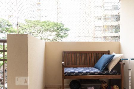 Varanda - Sala de apartamento à venda com 3 quartos, 122m² em Jardim Sílvia, Santo André