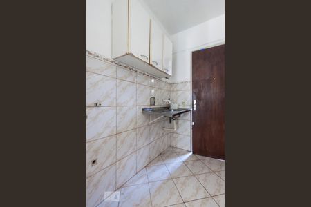 Cozinha de kitnet/studio para alugar com 1 quarto, 35m² em Centro Histórico, Porto Alegre