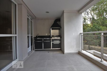 Varanda gourmet de apartamento à venda com 2 quartos, 80m² em Vila Andrade, São Paulo