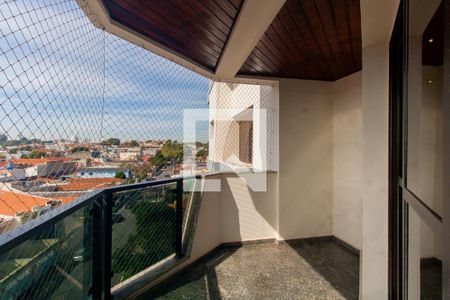 Varanda da Sala de apartamento à venda com 3 quartos, 136m² em Vila Zelina, São Paulo