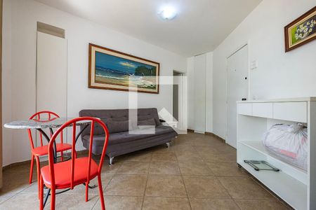 Sala/Cozinha de apartamento para alugar com 1 quarto, 52m² em Paraíso, São Paulo