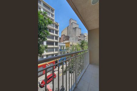 Terraço de kitnet/studio à venda com 1 quarto, 30m² em Liberdade, São Paulo