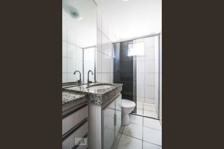 Banheiro Social de apartamento para alugar com 2 quartos, 58m² em Residencial Eldorado, Goiânia