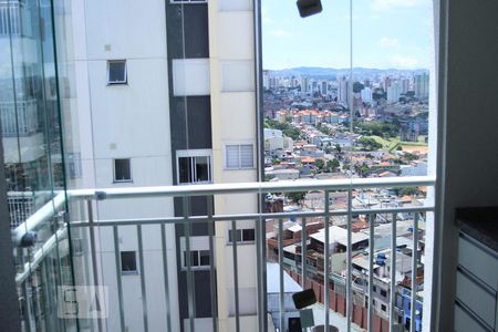 Detalhe Varanda Gourmet de apartamento para alugar com 3 quartos, 65m² em Santa Maria, São Caetano do Sul