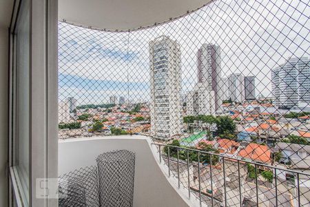 Varanda da Sala de apartamento à venda com 2 quartos, 70m² em Vila Firmiano Pinto, São Paulo