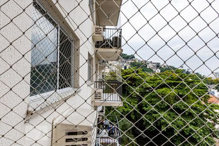 Quarto Suíte - Vista da Janela de apartamento para alugar com 3 quartos, 77m² em Tijuca, Rio de Janeiro