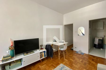 Sala de apartamento à venda com 2 quartos, 85m² em Laranjeiras, Rio de Janeiro