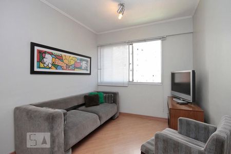 Sala de apartamento para alugar com 1 quarto, 48m² em Consolação, São Paulo