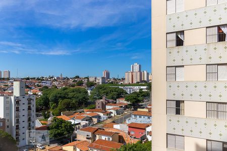 Vista da sala de apartamento para alugar com 3 quartos, 75m² em Vila Jequitibas, Campinas