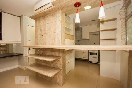 Sala de apartamento para alugar com 1 quarto, 42m² em Petrópolis, Porto Alegre