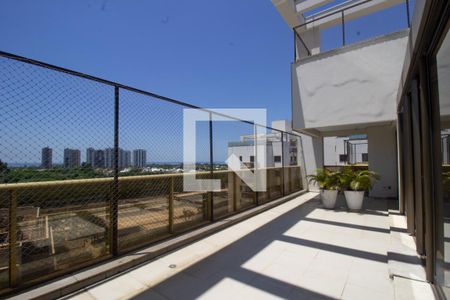 Varanda de apartamento à venda com 4 quartos, 368m² em Barra da Tijuca, Rio de Janeiro