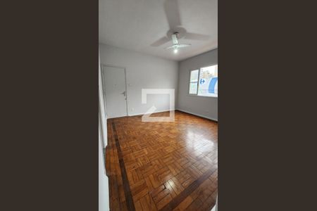 Detalhe Sala de apartamento para alugar com 2 quartos, 70m² em Boqueirão, Santos
