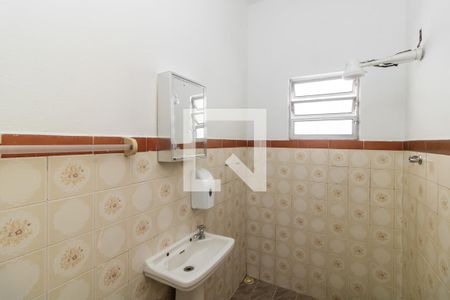 Banheiro de casa para alugar com 1 quarto, 80m² em Vila Guilhermina, São Paulo
