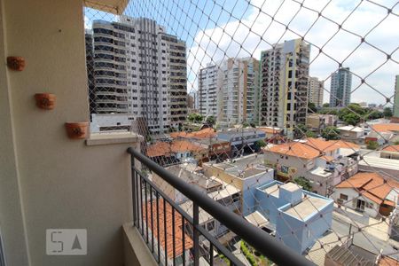 Vista da sala de apartamento para alugar com 2 quartos, 72m² em Santo Antônio, São Caetano do Sul