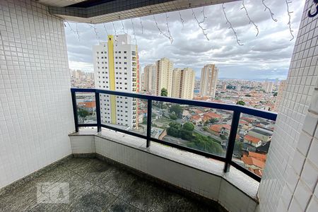 Varanda Sala de apartamento à venda com 3 quartos, 128m² em Vila Carrão, São Paulo