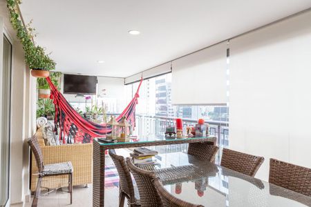 Varanda gourmet de apartamento à venda com 3 quartos, 160m² em Barra Funda, São Paulo