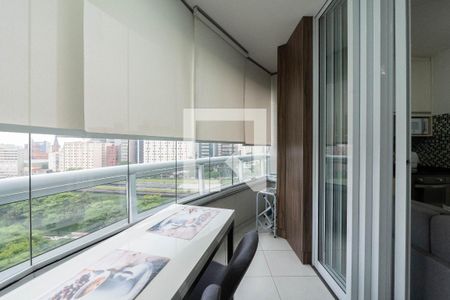 Sacada de apartamento para alugar com 1 quarto, 32m² em Bela Vista, São Paulo